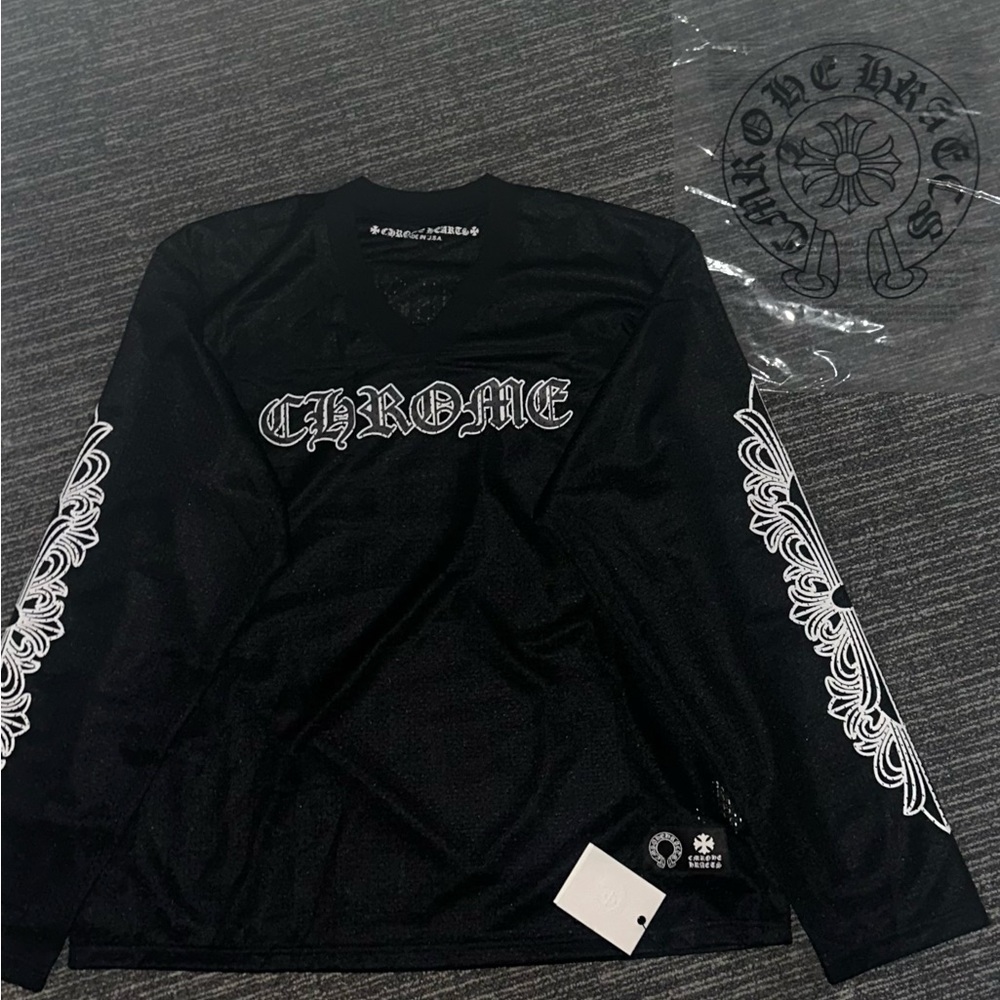 Chrome Hearts Black and White Long Sleeve Tee SOLD❌❌
